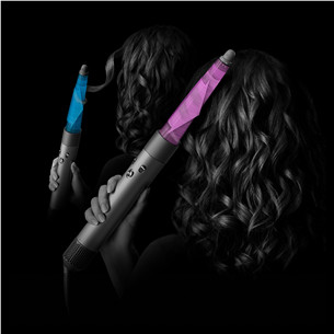 Dyson Airwrap i.d.™, Bluetooth®, 1300 W, Straight+Wavy, Red Velvet/Gold - Airstyler