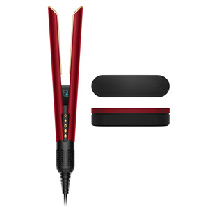 Dyson HT01 Airstrait, Red Velvet/Gold - Straightener