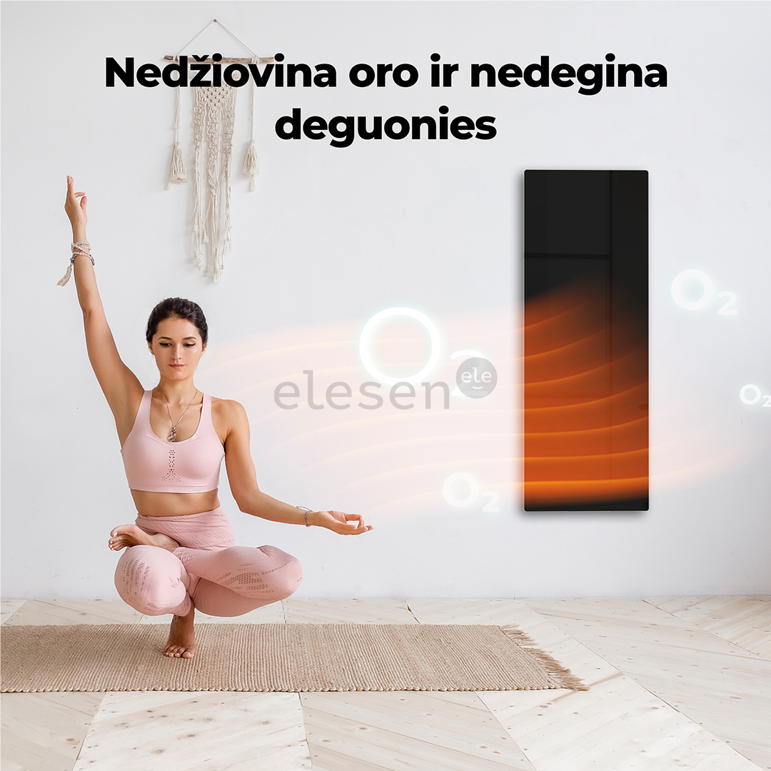 Aeno, 700 W, black - Premium Eco Smart heater