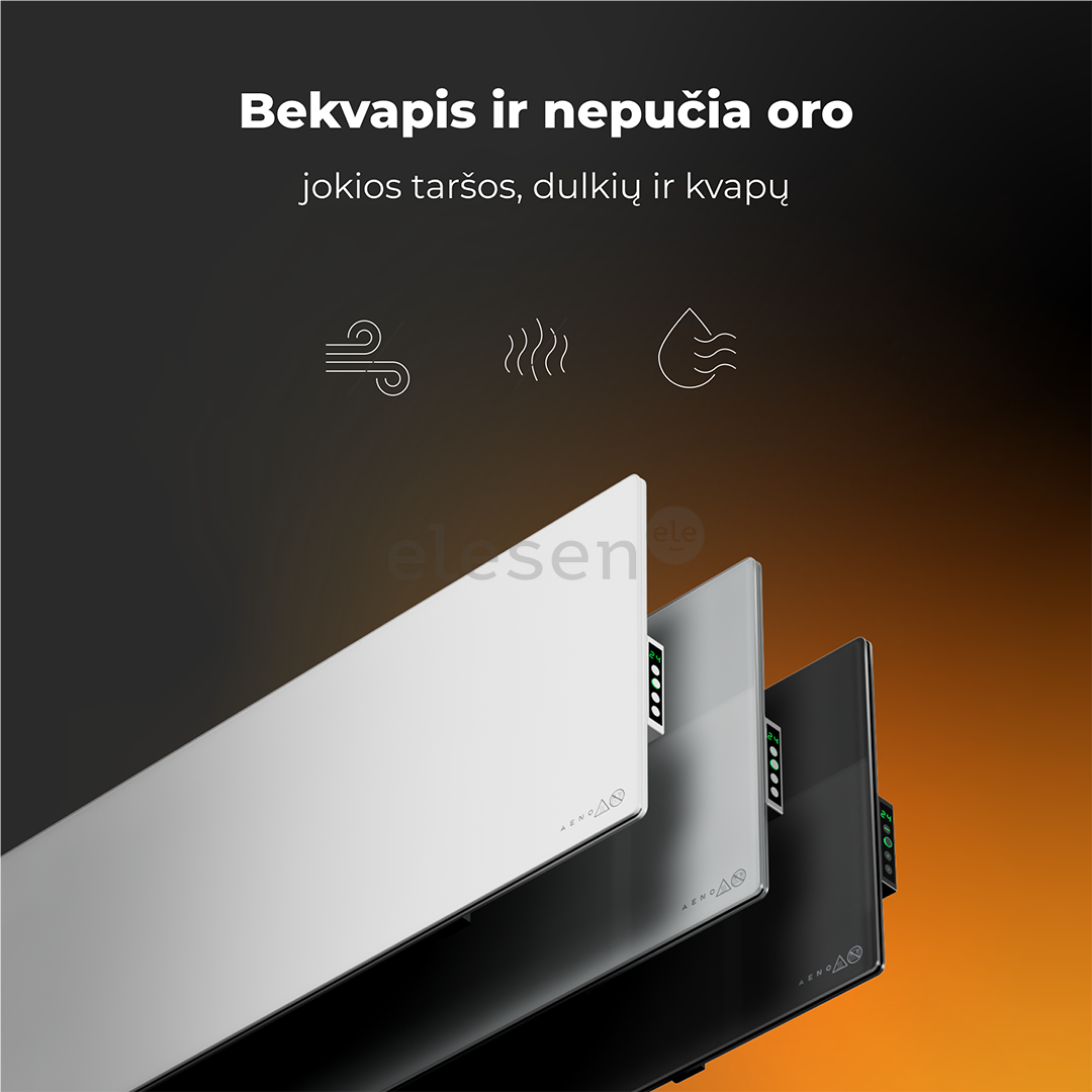 Aeno, 700 W, black - Premium Eco Smart heater