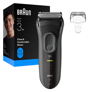 Braun Series 3+, grey - Shaver 3000GREY