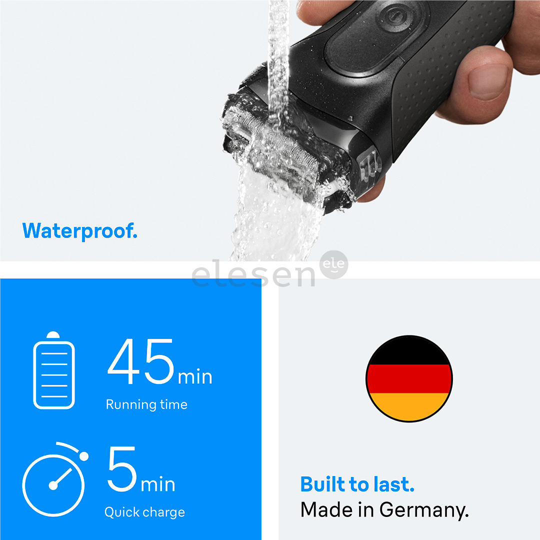 Braun Series 3+, серый - Бритва