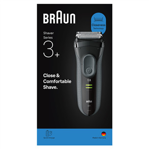 Braun Series 3+, grey - Shaver