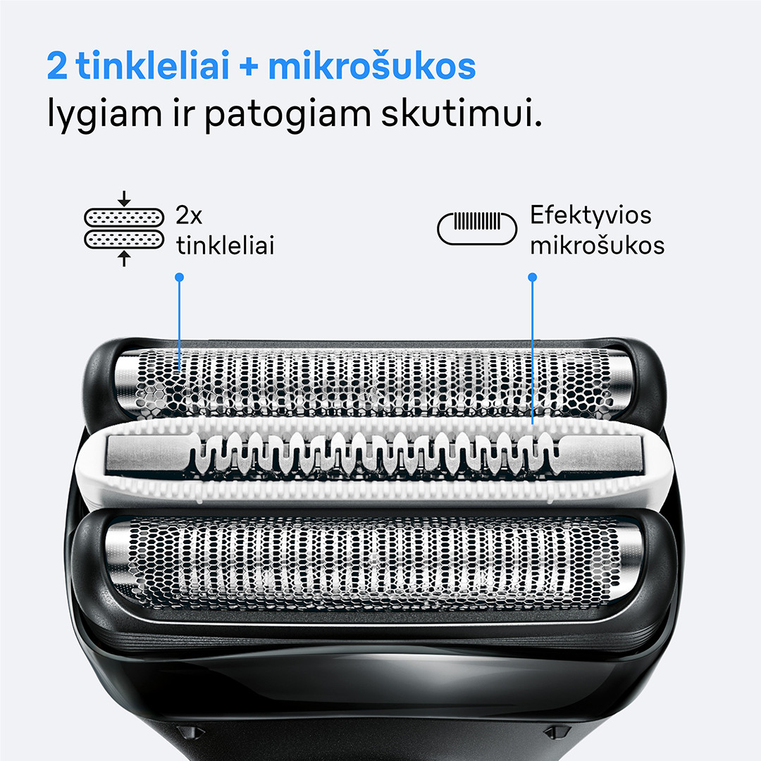 Braun Series 3+, grey - Shaver