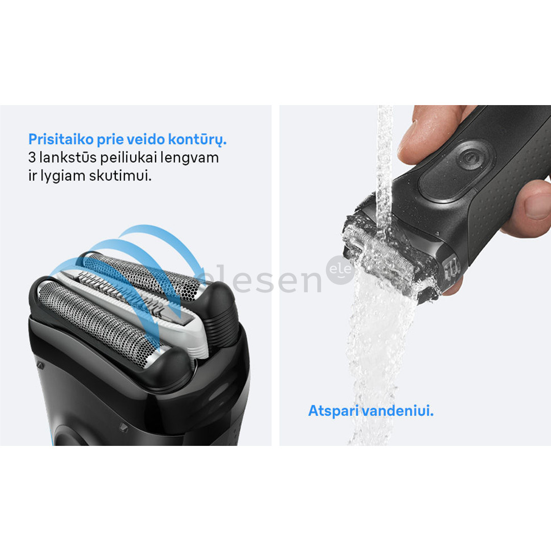 Braun Series 3+, grey - Shaver