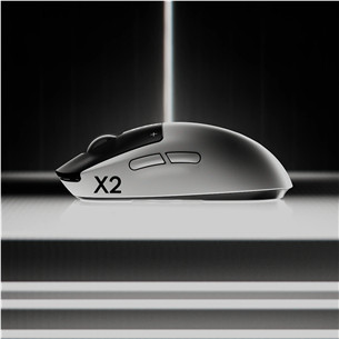 Logitech Pro X2 Superstrike, juoda - Belaidė pelė