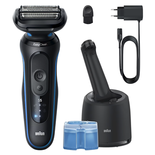 Braun Series 5, black/blue - Shaver