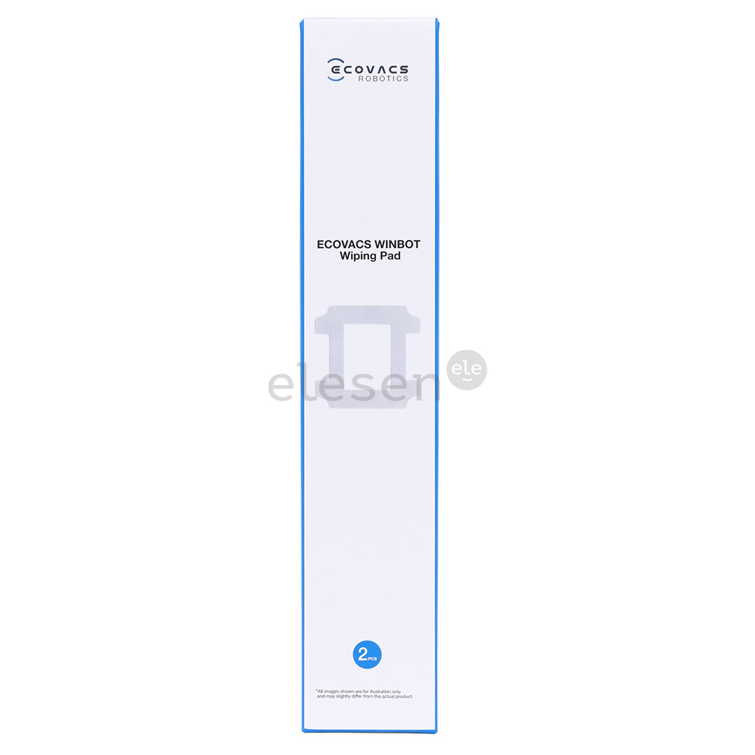 Ecovacs, Winbot W2S, 2 vnt. - Plovimo šluostės langų valymo robotui
