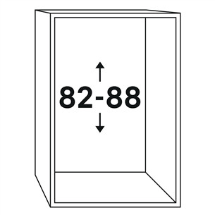 Liebherr, 124 л, высота 82 см - Интегрируемый холодильный шкаф