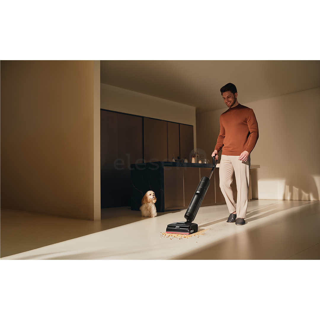 Dreame H15 Pro Foamwash, Wet & Dry, juodas - Belaidis dulkių siurblys