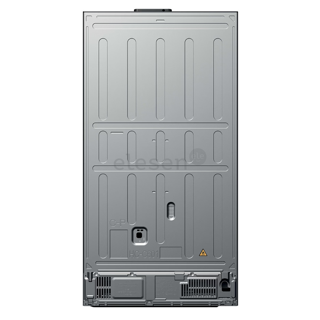 Haier S+ 4D 7, No Frost, 601 L, aukštis 190 cm, juodas - SBS Šaldytuvas