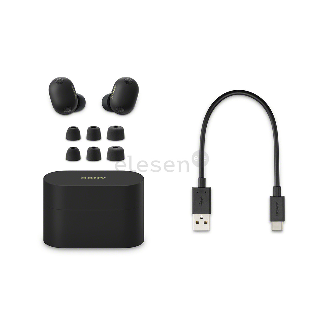 Sony WF-1000XM6, juodos - Belaidės ausinės