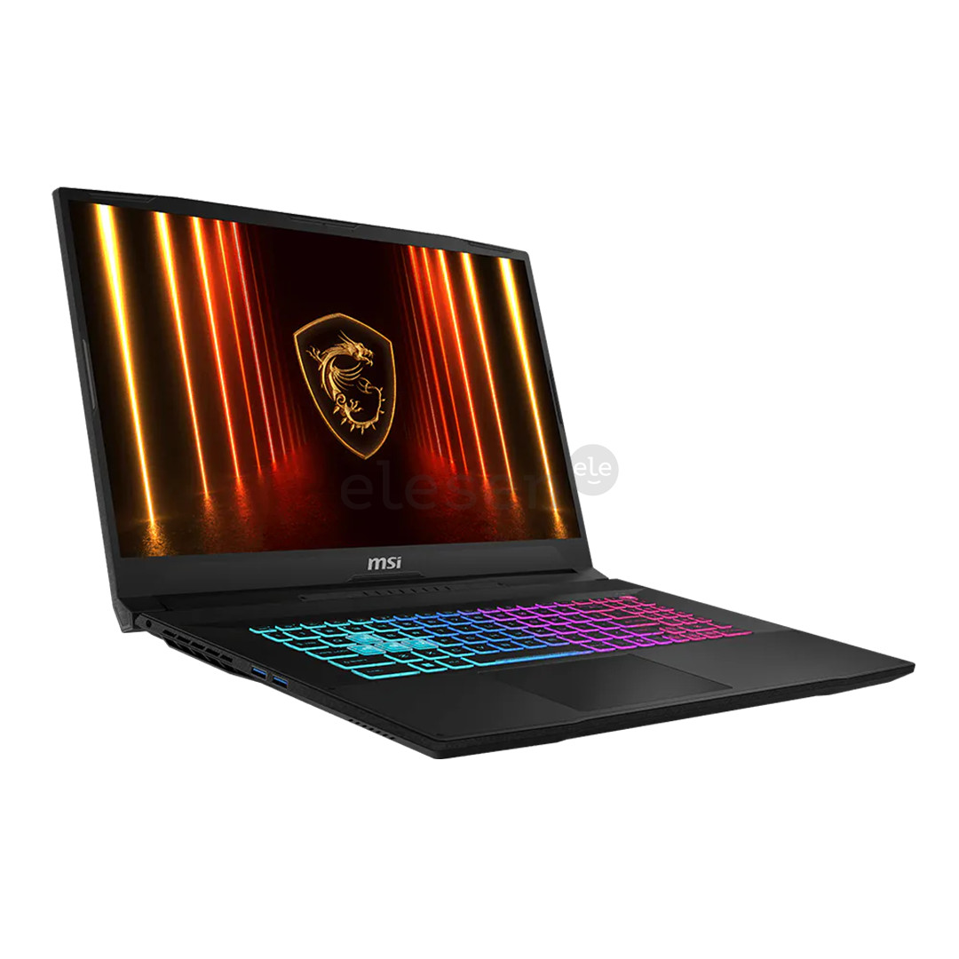 MSI Katana 17HX B14W, 17,3'', 144 Hz, i7, 16 GB, 1 TB, RTX 5070, ENG, black - Notebook