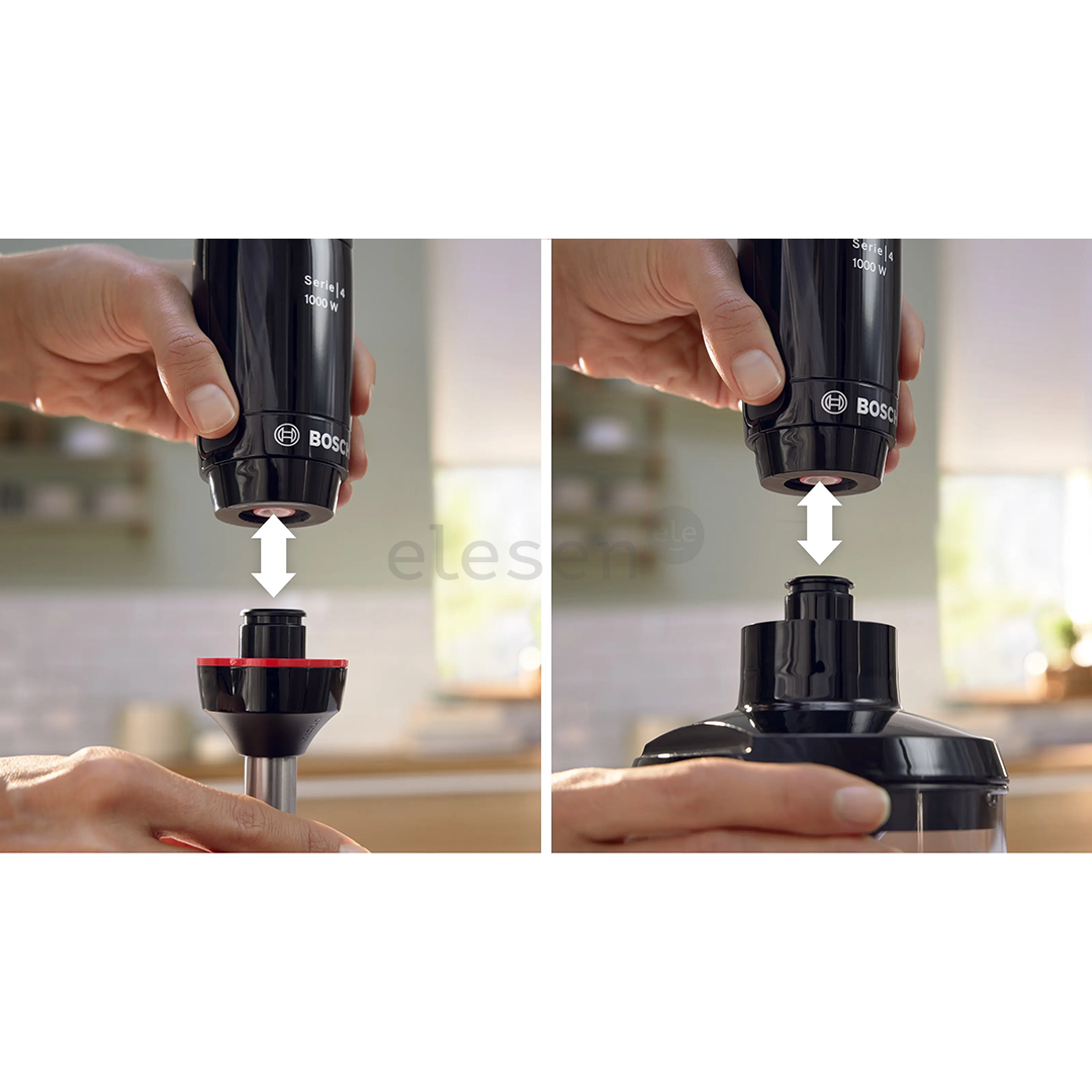 Bosch ErgoMaster, Series 4, 1000 Вт, черный - Погружной блендер