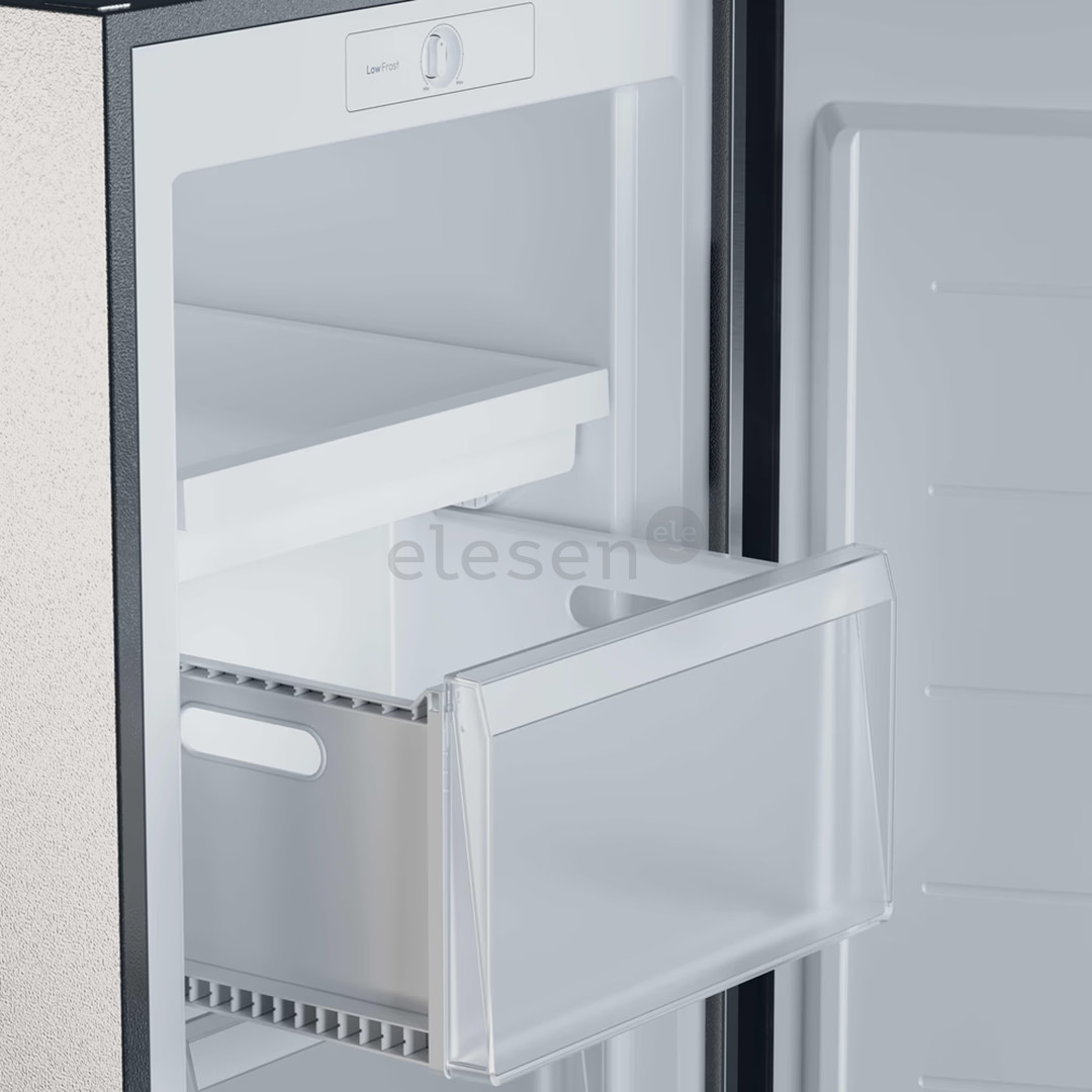 Candy Up Freezer 300, 169 L, height 138 cm, grey - Freezer