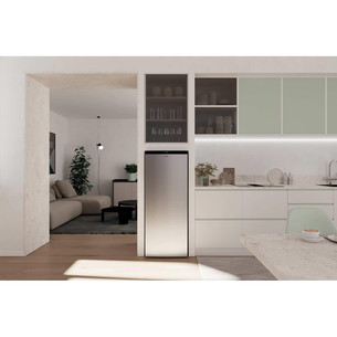 Candy Up Freezer 300, 169 L, height 138 cm, grey - Freezer