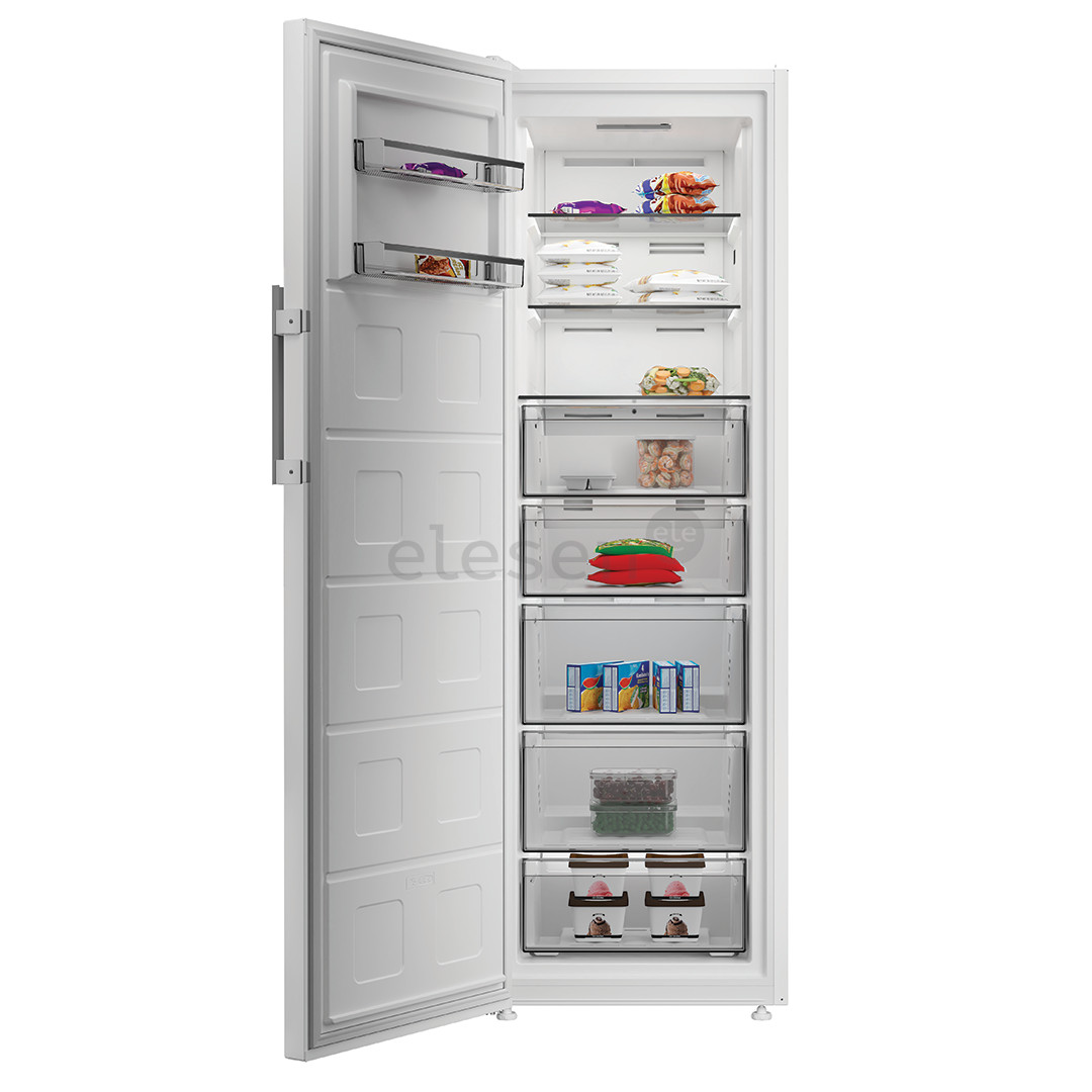 Whirlpool, 286 L, height 187 cm, white - Freezer
