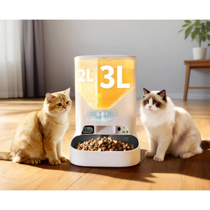 Petkit YumShare Dual-hopper 2, balta - Automatinė šėrykla su kamera