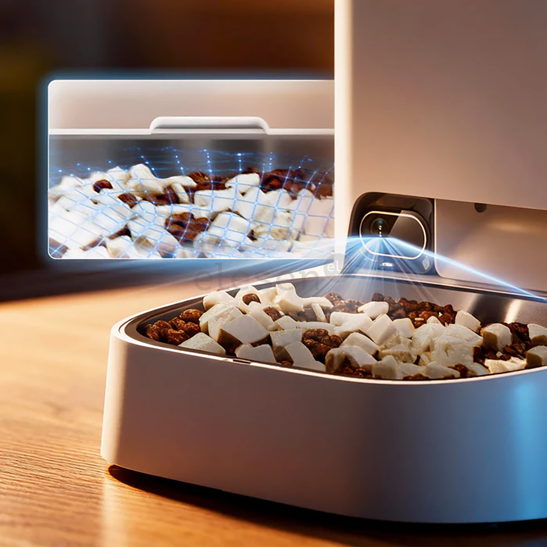 Petkit YumShare Dual-hopper 2, balta - Automatinė šėrykla su kamera