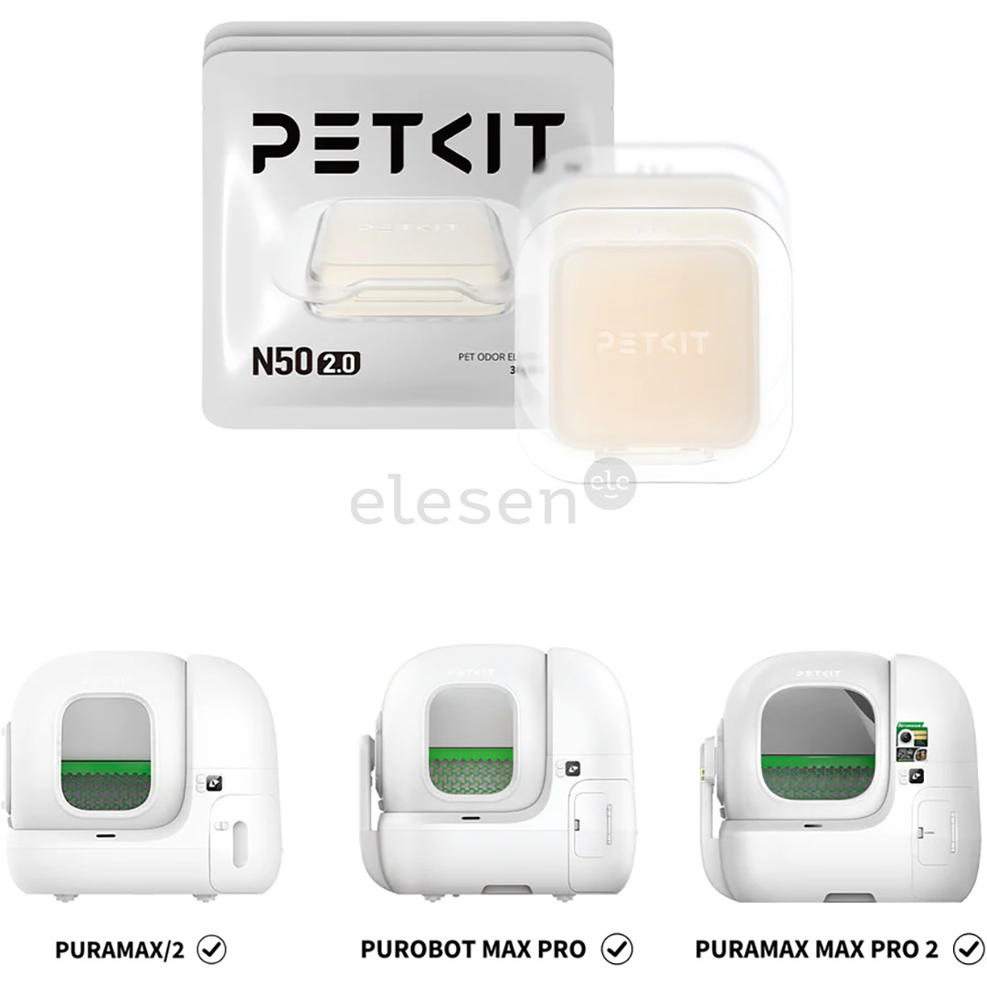 Petkit Pet Odor Eliminator N50 2.0, 3 vnt. - Kvapų neutralizavimo priemonė