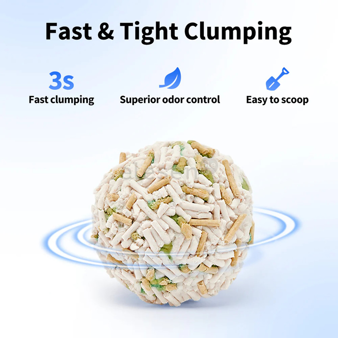 Petkit, 4 maišeliai - Kačių kraikas šlapimo stebėjimui