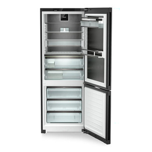 Liebherr peak BioFresh NoFrost, 473 L, aukštis 202 cm, juodo nerūdijančio plieno - Šaldytuvas