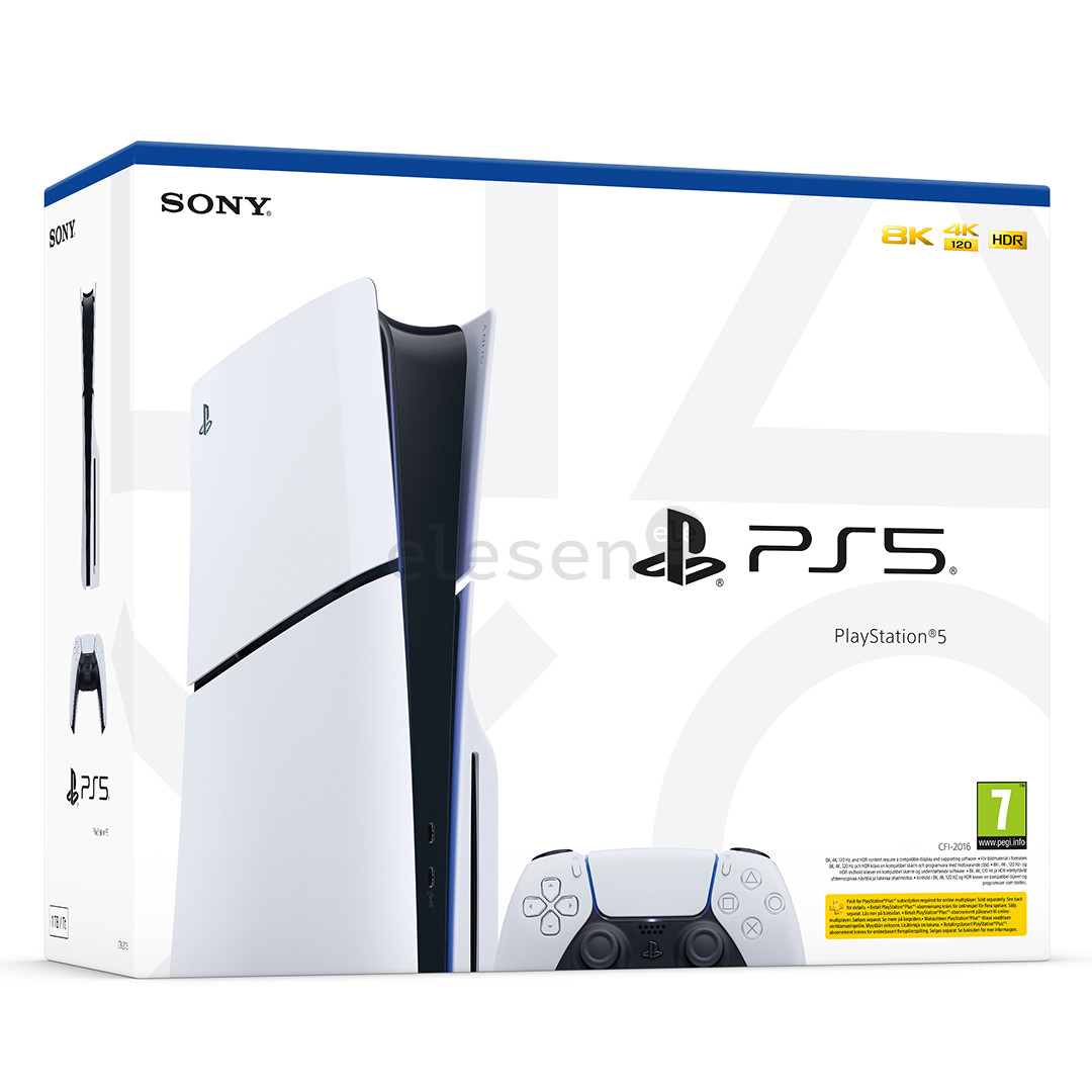 Sony PlayStation 5 Slim + Resident Evil: Requiem - Žaidimų konsolės komplektas