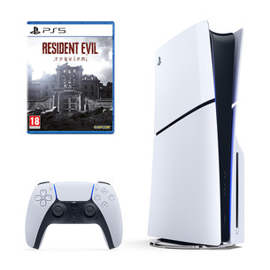 Sony PlayStation 5 Slim + Resident Evil: Requiem - Žaidimų konsolės komplektas PS5BUNDLERER