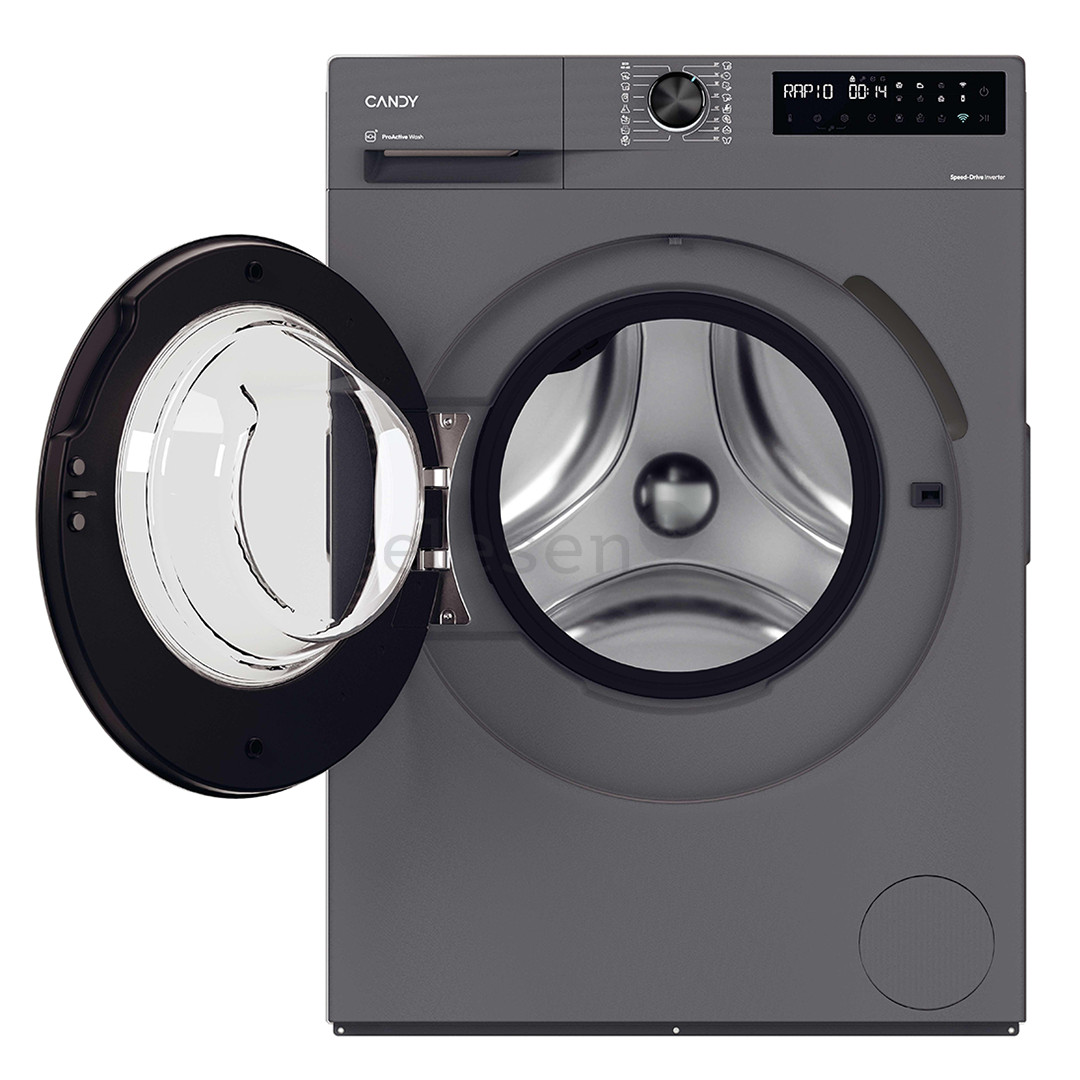 Candy ProWash 500, 6 kg, gylis 42 cm, 1200 aps./min., pilka - Skalbimo mašina