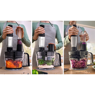 Bosch ErgoMaster, Series 6, 1000 W, nerūdijančio plieno/juodas - Rankinis trintuvas