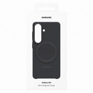 Samsung Slim Magnet Case, Galaxy S26, черный - Чехол