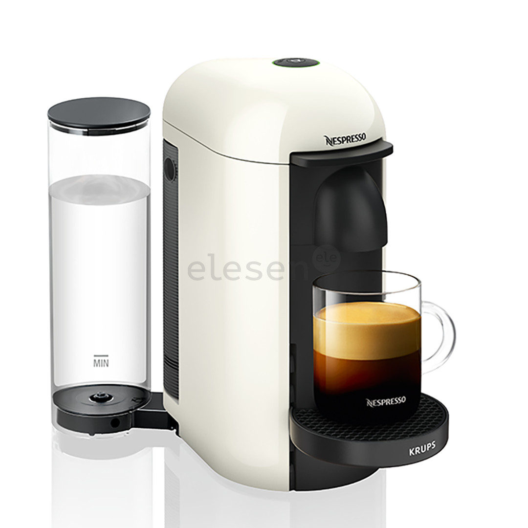 Krups Nespresso Vertuo Plus, baltas - Kapsulinis kavos aparatas