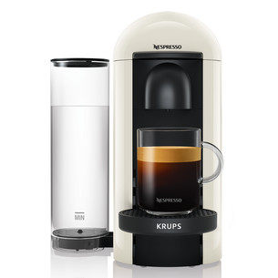 Krups Nespresso Vertuo Plus, baltas - Kapsulinis kavos aparatas