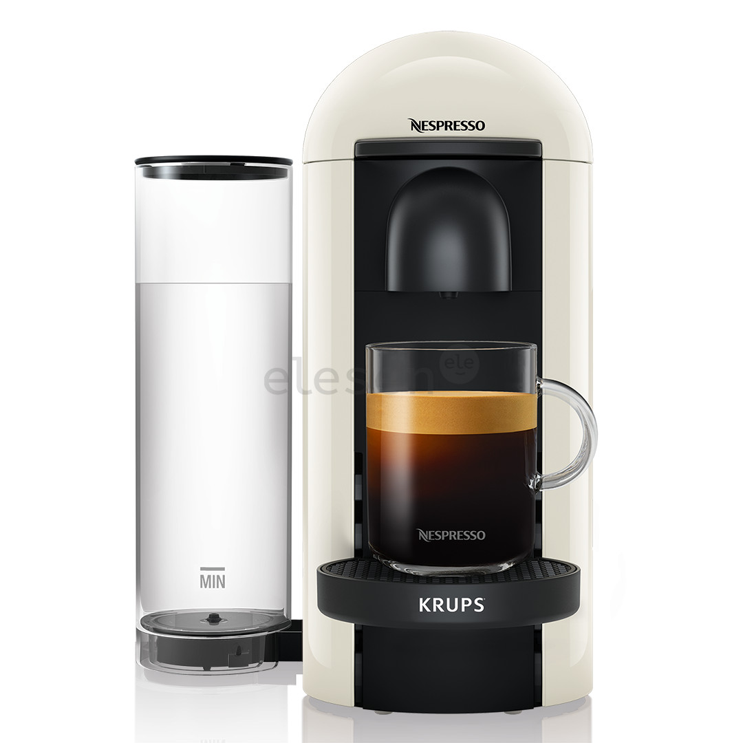 Krups Nespresso Vertuo Plus, baltas - Kapsulinis kavos aparatas