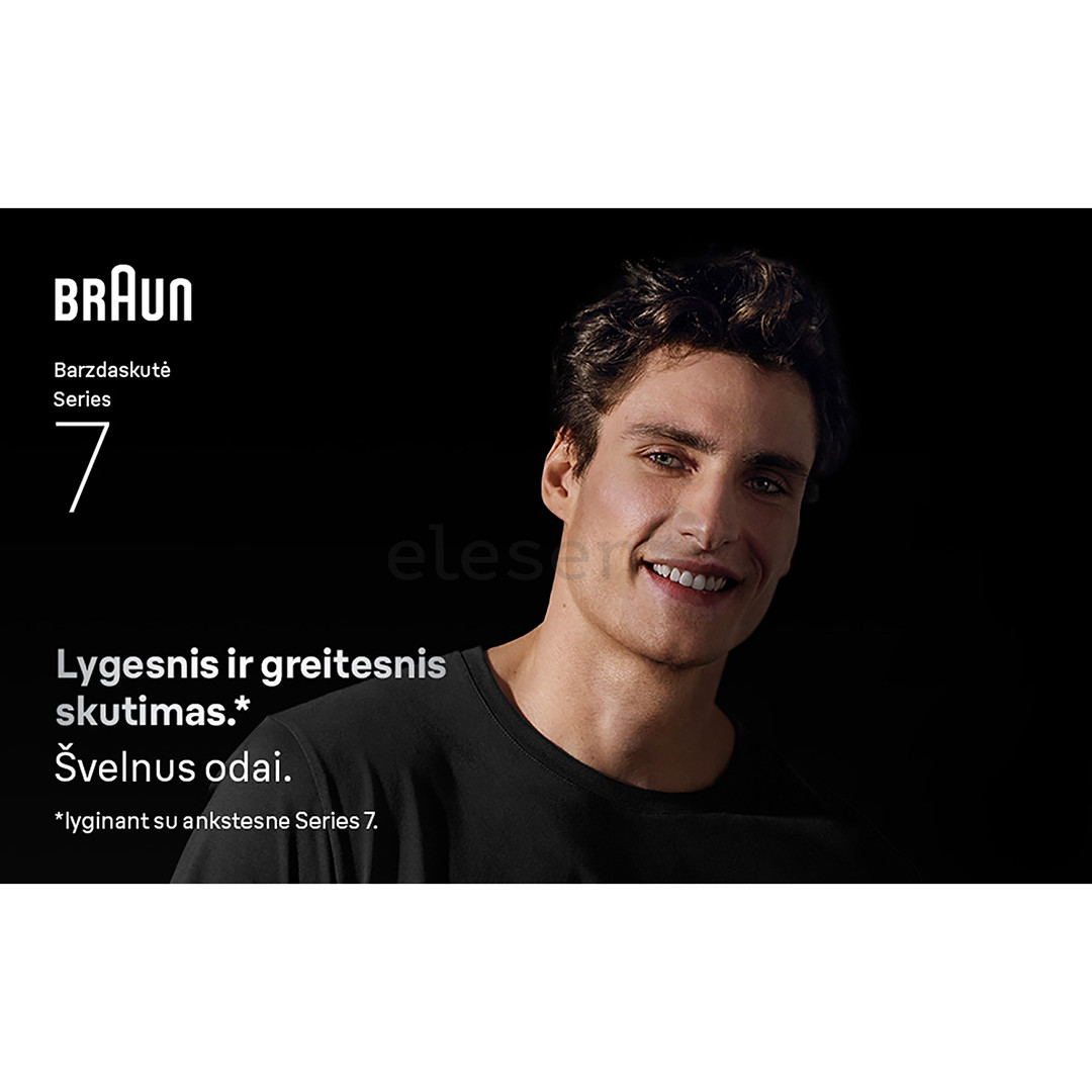 Braun, series 7, Wet & Dry, grey - Shaver