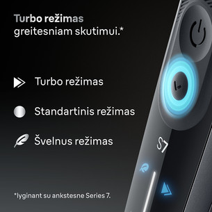 Braun, series 7, Wet & Dry, grey - Shaver