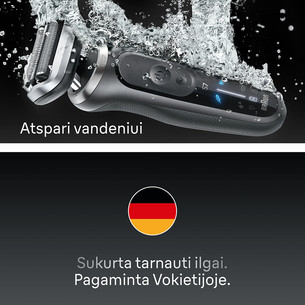 Braun, series 7, Wet & Dry, grey - Shaver