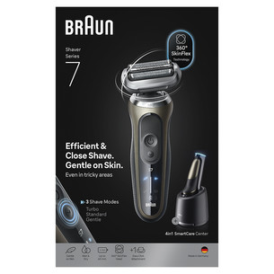 Braun Series 7, wet & dry, brown - Shaver