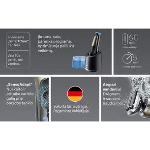 Braun Series 7, wet & dry, brown - Shaver