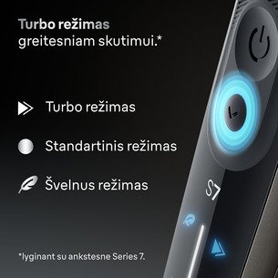 Braun Series 7, wet & dry, brown - Shaver