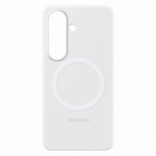Samsung Silicone Magnet Case, Galaxy S26, белый - Чехол
