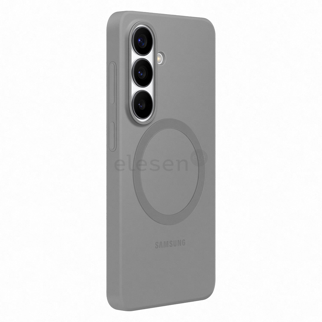Samsung Silicone Magnet Case, Galaxy S26, серый - Чехол