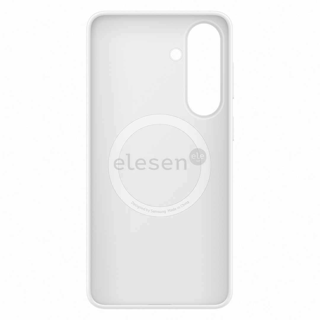Samsung Silicone Magnet Case, Galaxy S26+, белый - Чехол