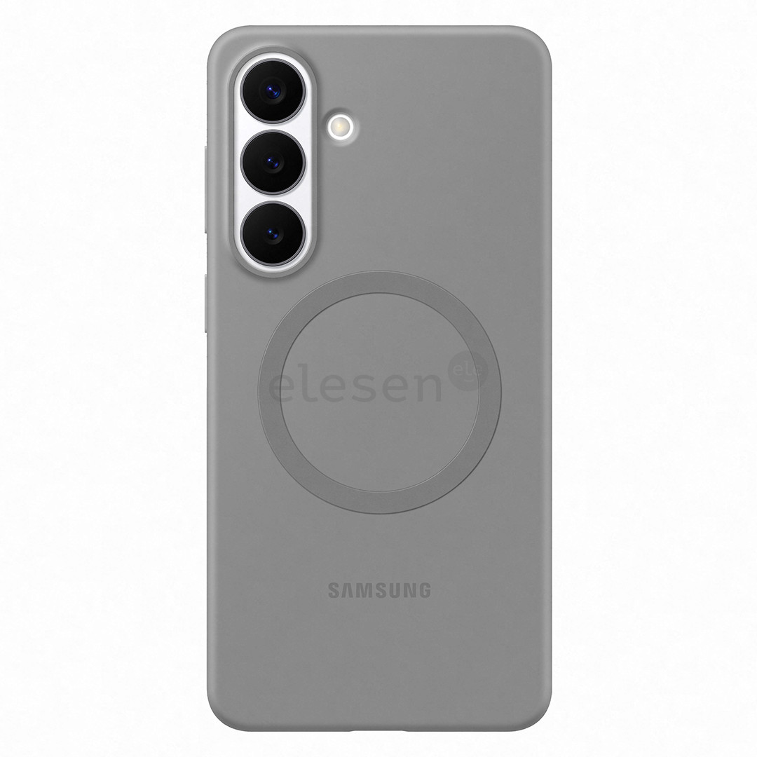 Samsung Silicone Magnet Case, Galaxy S26+, серый - Чехол