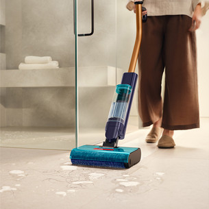 Dyson WR03 Clean + Wash Hygiene, Wet & Dry, blue/copper - Cordless hard floor cleaner