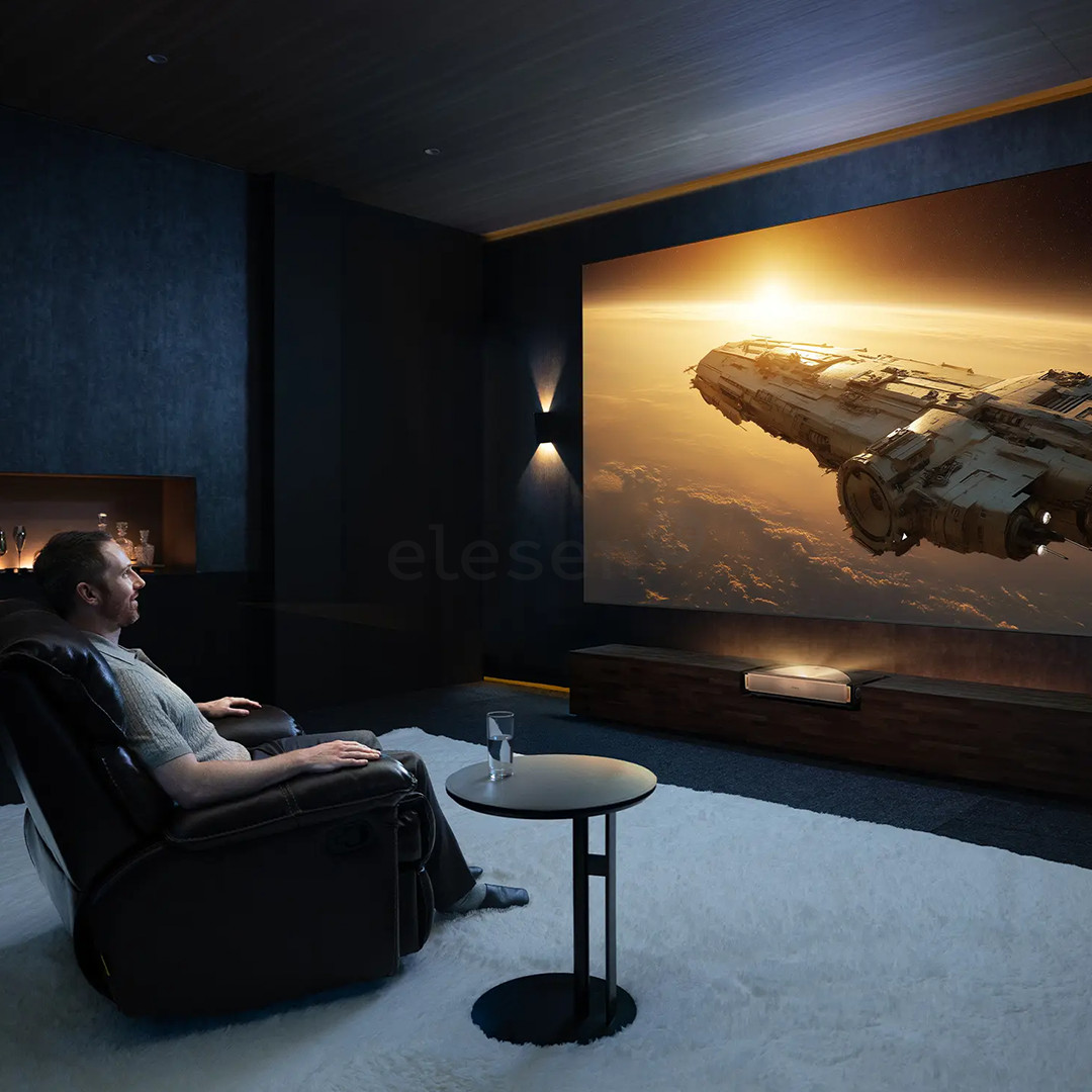 Hisense 120L9QD, 120", laser, juodas/rudas - Projektorius