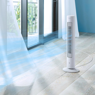 Philips 5000 Series, 40 W, baltas - Ventiliatorius