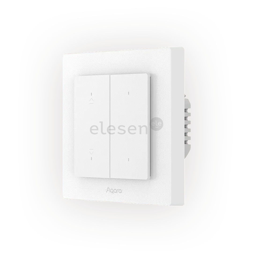 Aqara Shutter Switch H2 EU, white - Smart wall switch