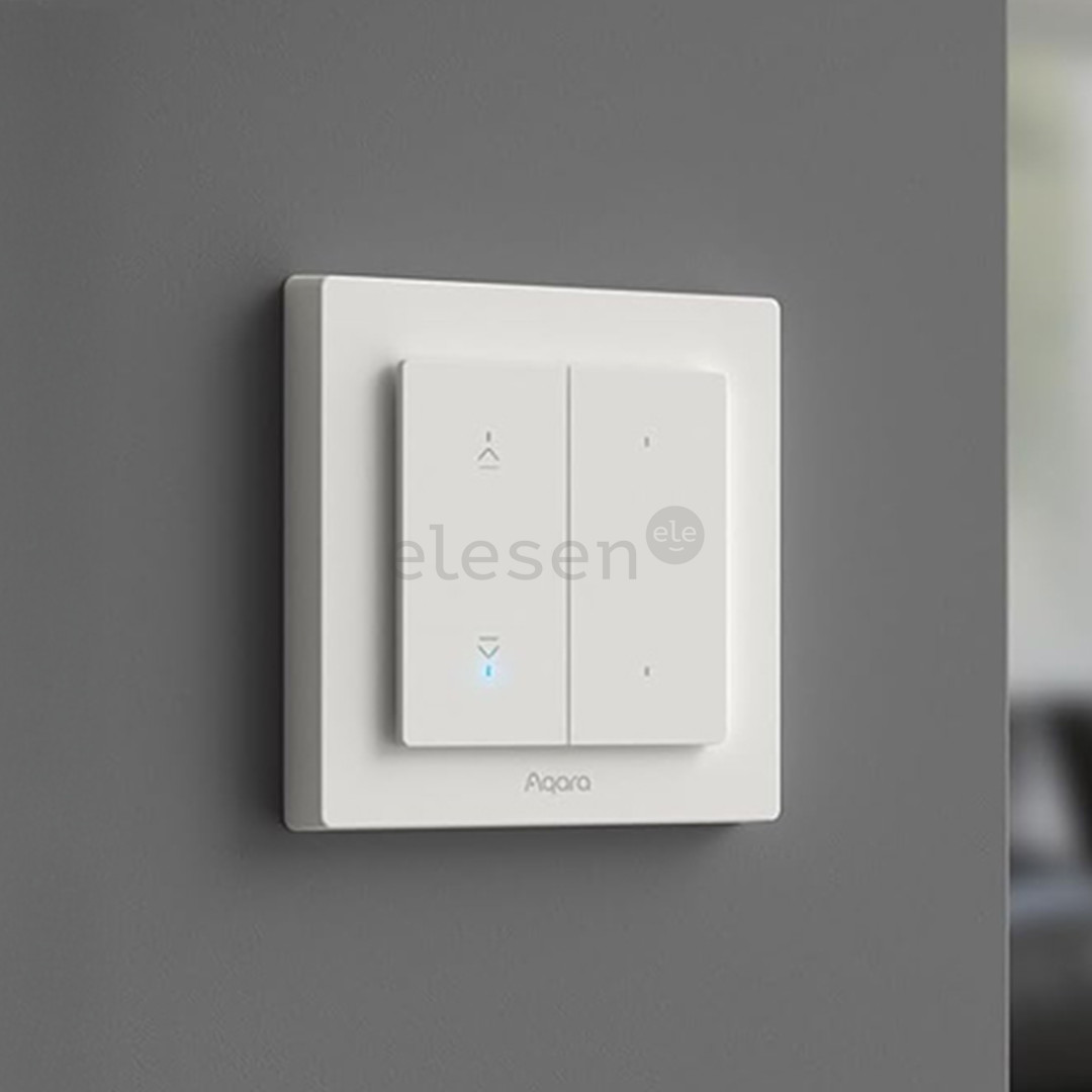Aqara Shutter Switch H2 EU, white - Smart wall switch