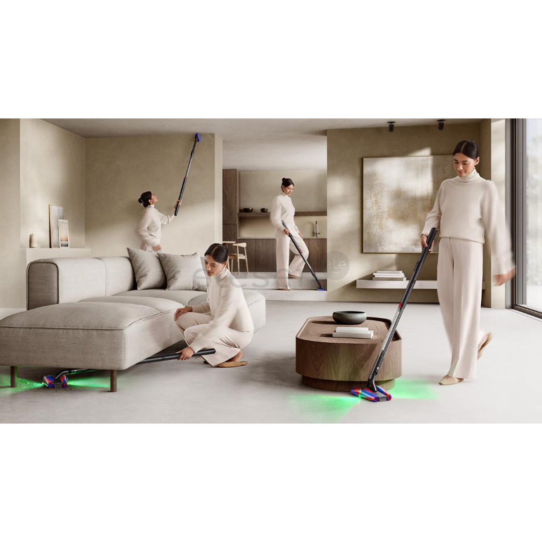 Dyson PencilVac Fluffycones™, black/grey - Cordless vacuum cleaner